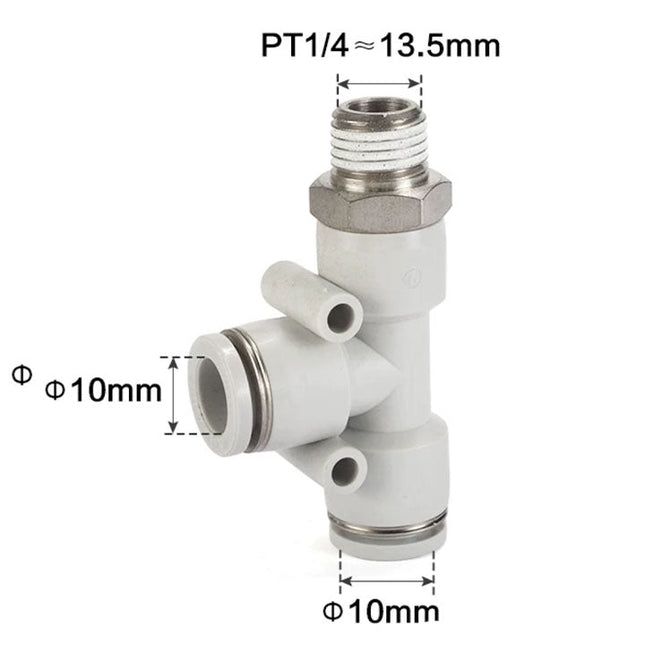 Airtac PED: Accessories--One-touch fittings(stainless steel) - PED1002-S