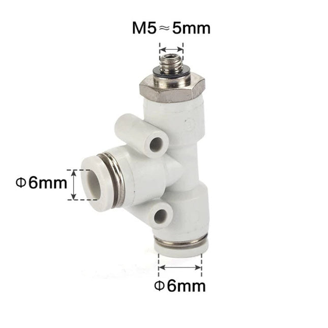 Airtac PED: Accessories--One-touch fittings(stainless steel) - PED6M5-S
