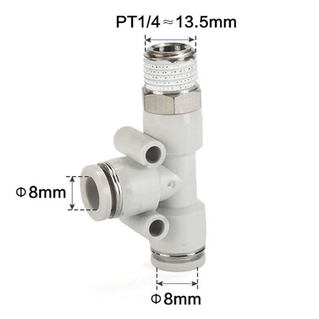 Airtac PED: Accessories--One-touch fittings(stainless steel) - PED802-S