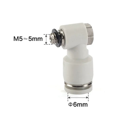 Airtac PH: Push Lock Fitting. Universal Male Elbow - PH6M5D