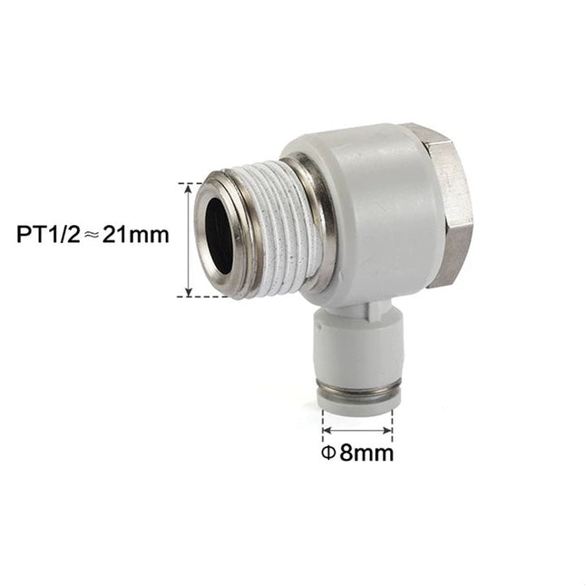 Airtac PH: Accessories--One-touch fittings(stainless steel) - PH804D-S