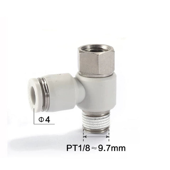 Airtac PHF: Accessories--One-touch fittings(stainless steel) - PHF401-S