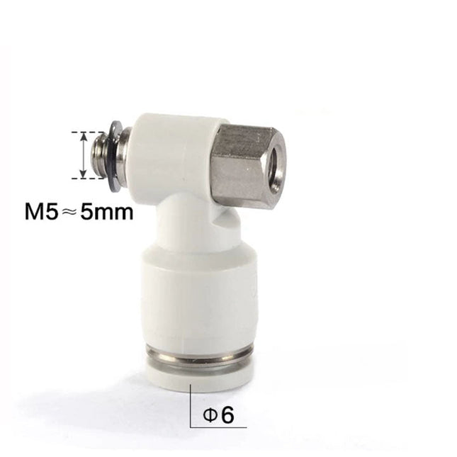 Airtac PHF: Accessories--One-touch fittings(stainless steel) - PHF6M5-S