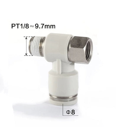 Airtac PHF: Accessories--One-touch fittings(stainless steel) - PHF801-S