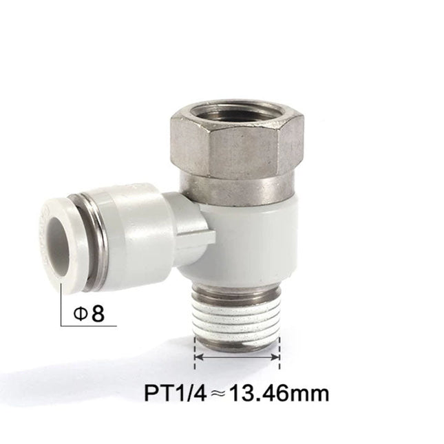 Airtac PHF: Accessories--One-touch fittings(stainless steel) - PHF802-S