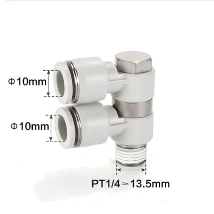 Airtac PHW: Double universal male elbow--One-touch fittings(stainless steel) - PHW1002-S