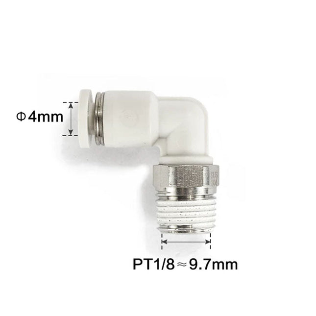 Airtac PL: Accessories--One-touch fittings(stainless steel) - PL401-S