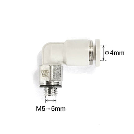 Airtac PL: Accessories--One-touch fittings(stainless steel) - PL4M5-S