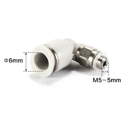 Airtac PL: Male elbow--One-touch fittings gray  - PL6M5-M