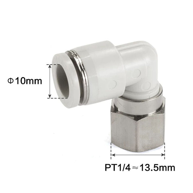 Airtac PLF: Push Lock Fitting. Female Elbow - PLF1002