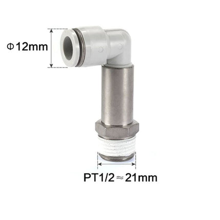 Airtac PLL: Accessories--One-touch fittings(stainless steel) - PLL1204D-S