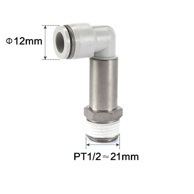Airtac PLL: Accessories--One-touch fittings(stainless steel) - PLL1204-S
