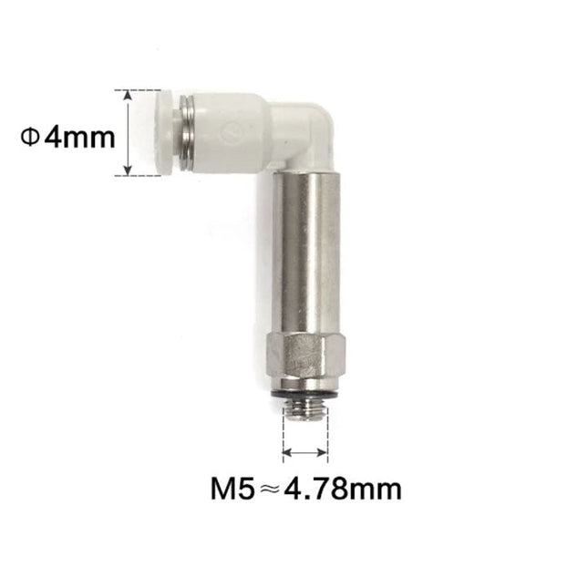 Airtac PLL: Push Lock Fitting. Extended Male Elbow - PLL4M5