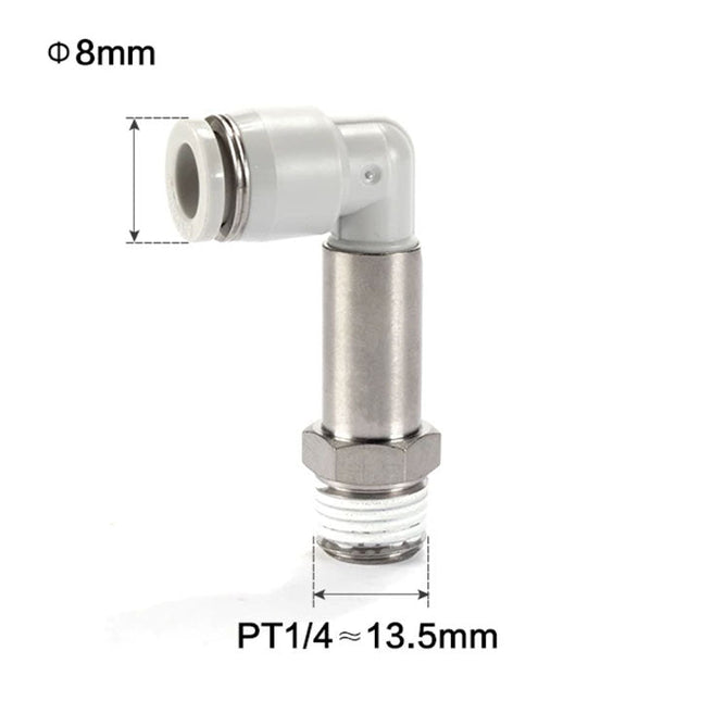 Airtac PLL: Accessories--One-touch fittings(stainless steel) - PLL802D-S