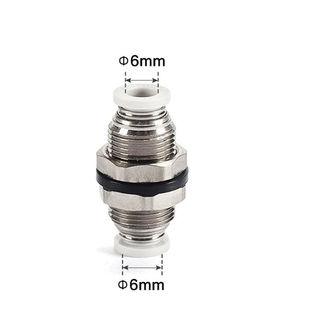 Airtac PM: Push Lock Fitting. Bulkhead Union - PM6