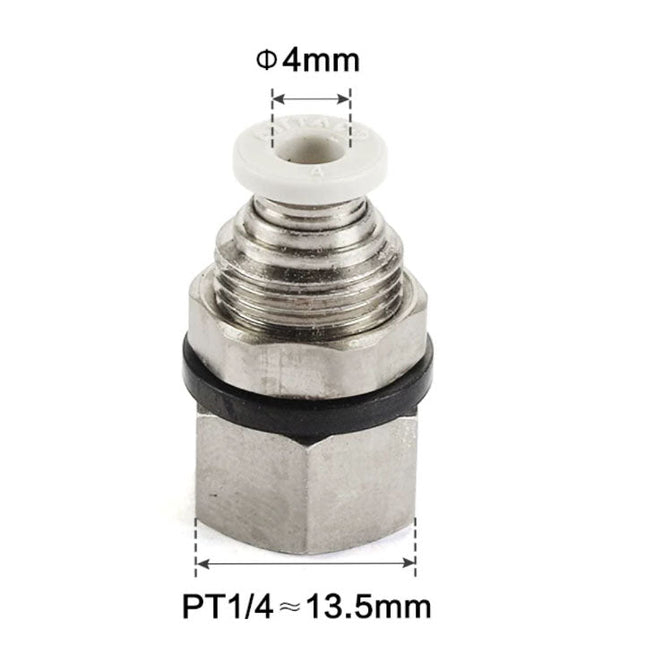 Airtac PMF: Push Lock Fitting. Bulkhead Connector - PMF402