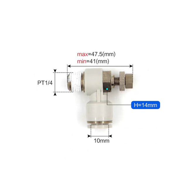 Airtac PSL: Air Flow Control Valve - PSL1002A