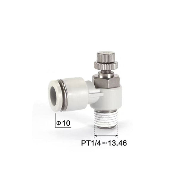 Airtac PSL: Accessories-speed controllers(stainless steel)  - PSL1002B-S