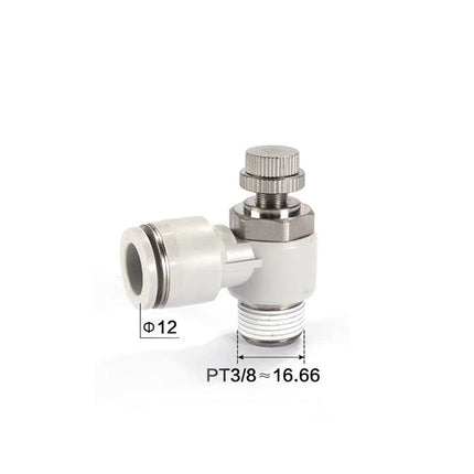 Airtac PSL: Accessories-speed controllers(stainless steel)  - PSL1203B-S