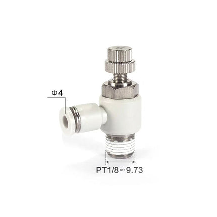Airtac PSL: Accessories-speed controllers(stainless steel)  - PSL401B-S
