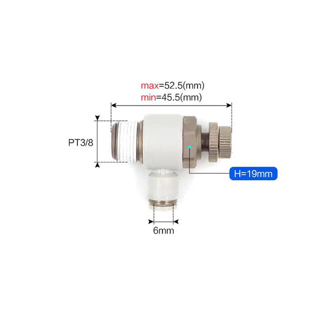 Airtac PSL: Air Flow Control Valve - PSL603A