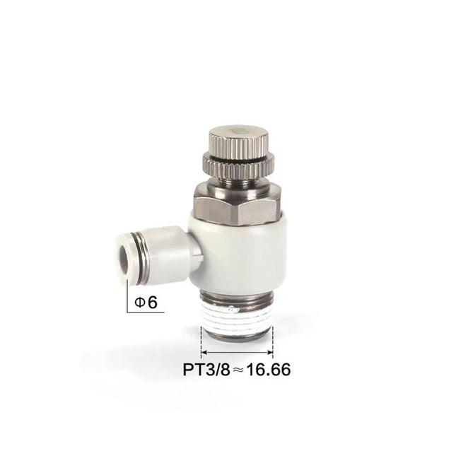 Airtac PSL: Accessories-speed controllers(stainless steel)  - PSL603B-S
