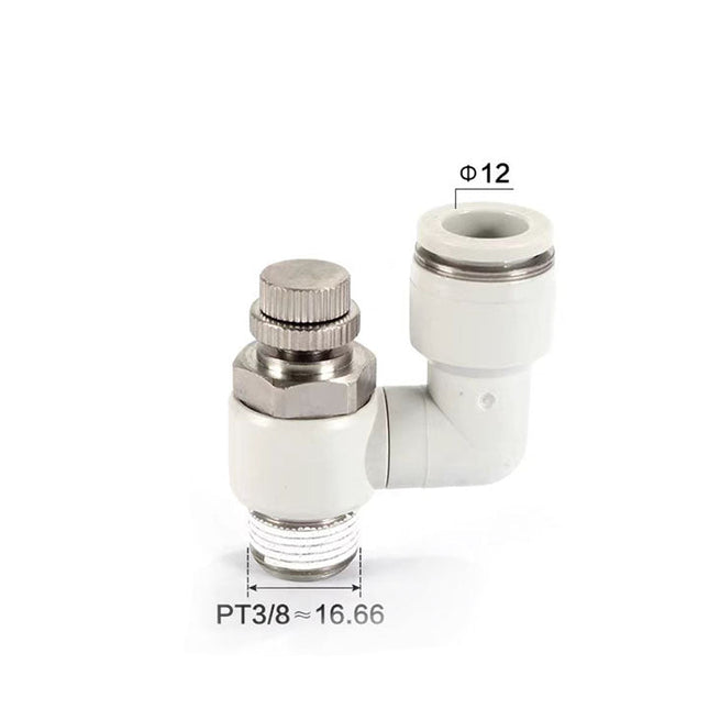 Airtac PSS: Accessories-speed controllers(stainless steel)  - PSS1203A-S