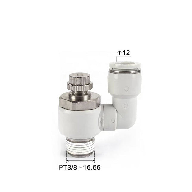Airtac PSS: Accessories-speed controllers(stainless steel)  - PSS1203B-S
