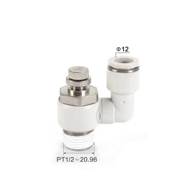 Airtac PSS: Accessories-speed controllers(stainless steel)  - PSS1204A-S
