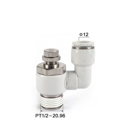 Airtac PSS: Accessories-speed controllers(stainless steel)  - PSS1204B-S