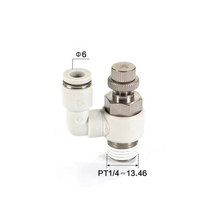 Airtac PSS: Accessories-speed controllers(stainless steel)  - PSS602A-S