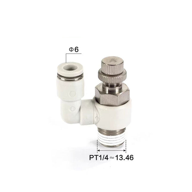 Airtac PSS: Accessories-speed controllers(stainless steel)  - PSS602A-S