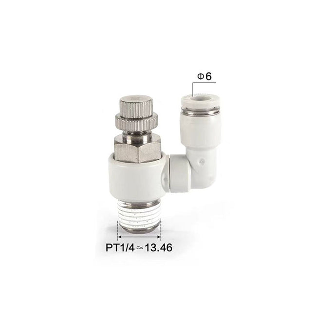 Airtac PSS: Accessories-speed controllers(stainless steel)  - PSS602B-S