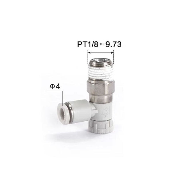 Airtac PTL: Air Flow Control Valve - PTL401A-M