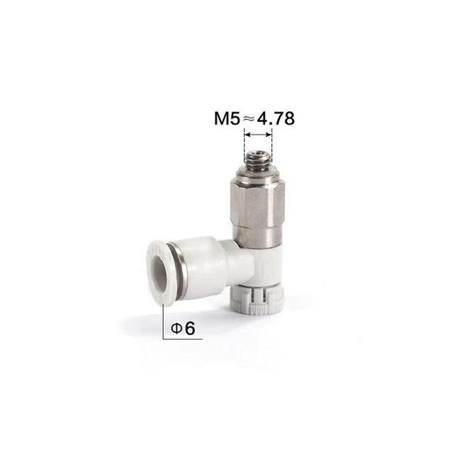 Airtac PTL: Air Flow Control Valve - PTL6M5A-M