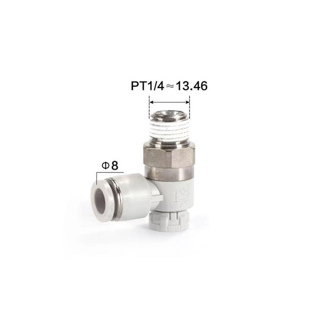 Airtac PTL: Air Flow Control Valve - PTL802AD