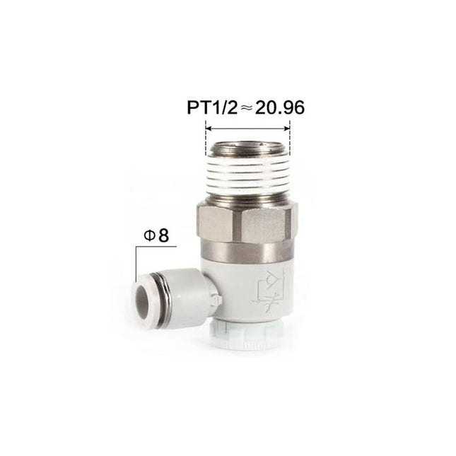 Airtac PTL: Air Flow Control Valve - PTL804BD