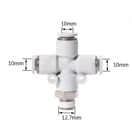 Airtac PZB: Accessories--One-touch fittings(stainless steel) - PZB1002D-S