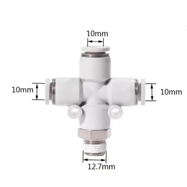 Airtac PZB: Accessories--One-touch fittings(stainless steel) - PZB1002D-S