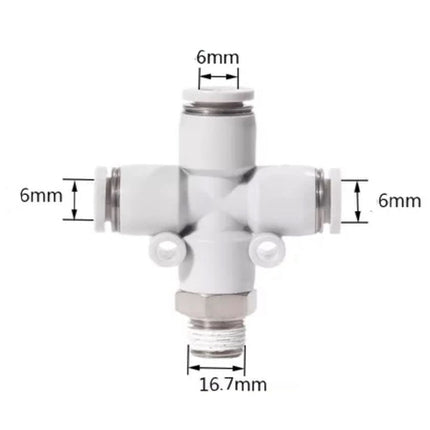 Airtac PZB: Accessories--One-touch fittings - PZB603