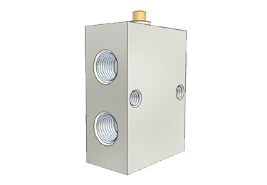 Airtac S3B-06: Manual Valve. 3 Way - S3B06T