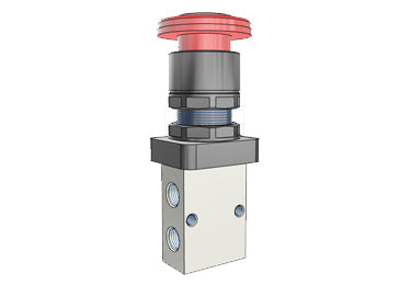 Airtac S3PL-06: Manual Valve. 3 Way - S3PL06T