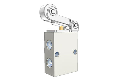 Airtac S3R-08: Manual Valve. 3 Way - S3R08G