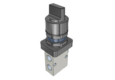 Airtac S3HS-08: Manual Valve. 3 Way - S3HS08B
