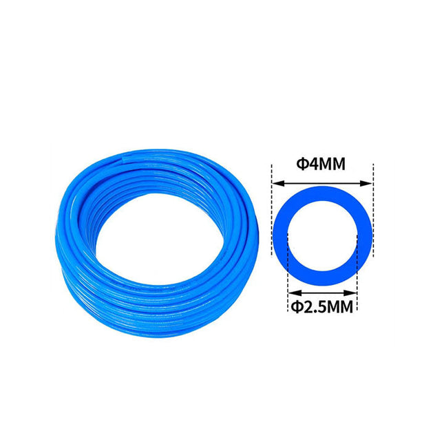 Airtac UE95A: Polyurethane tubing blue - UE95A04002520MBU