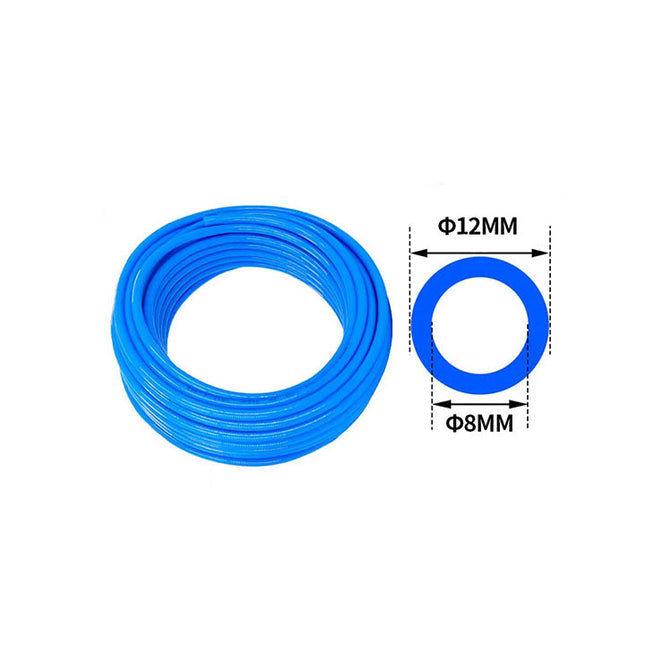 Airtac UE95A: Polyurethane tubing blue - UE95A12008020MBU