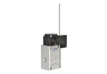 Airtac ZM3R-06: Manual Valve. 3 Way - ZM3P06